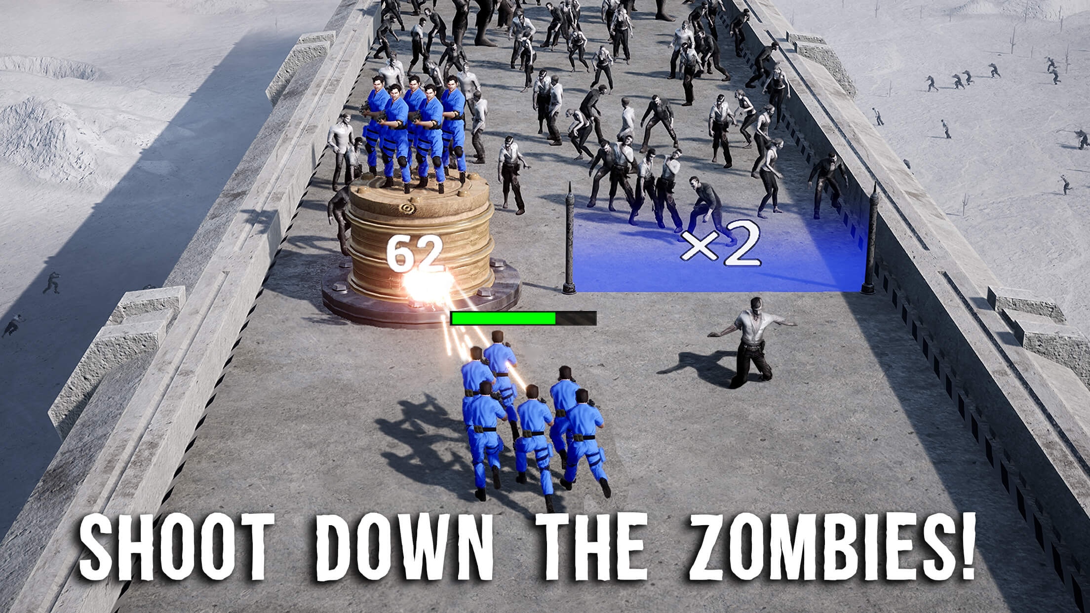 اسکرین شات 2 بازی Undead Dash: Parkour Survival
