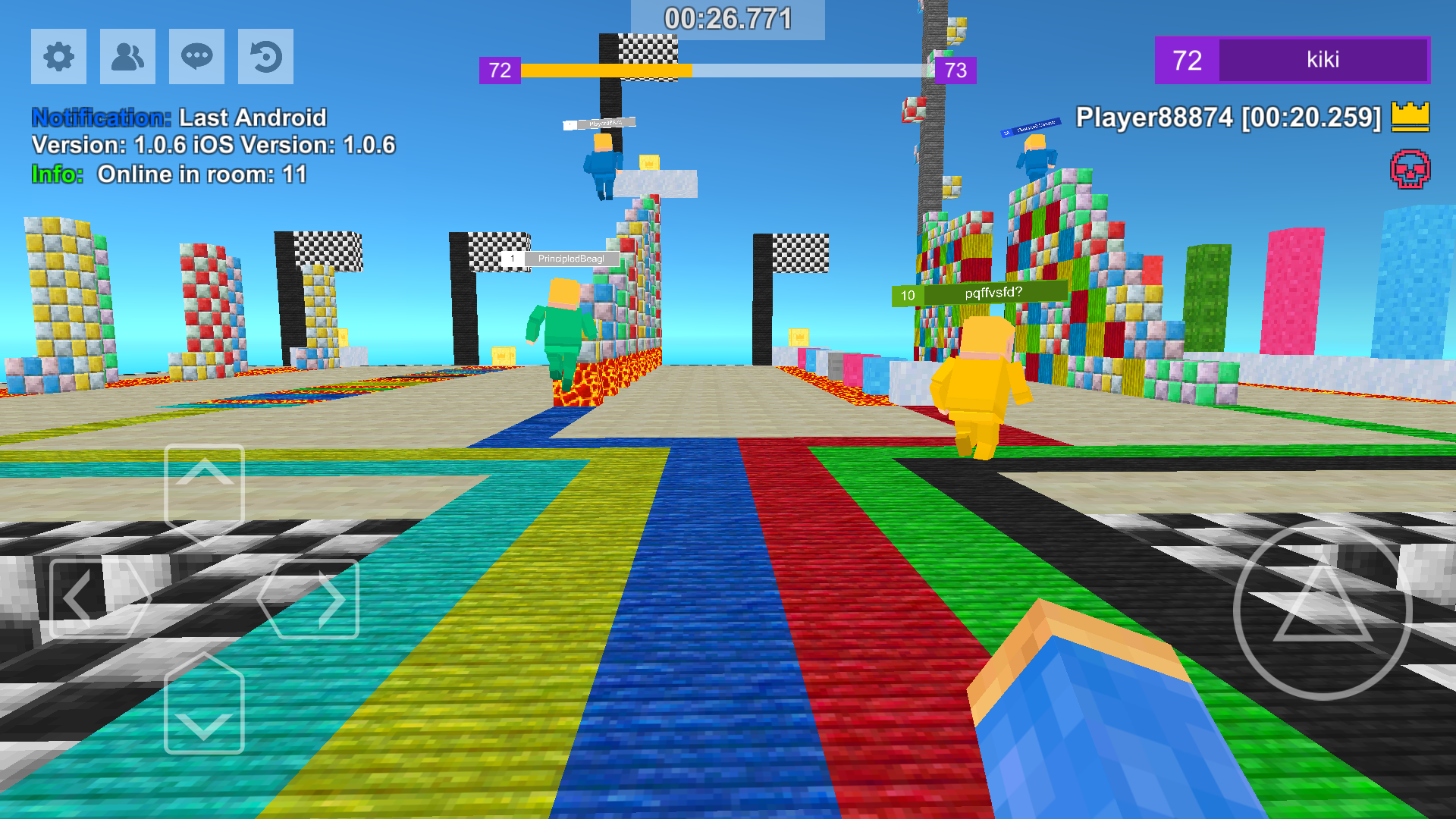 اسکرین شات 5 بازی Parkour Craft:Online PvP Games