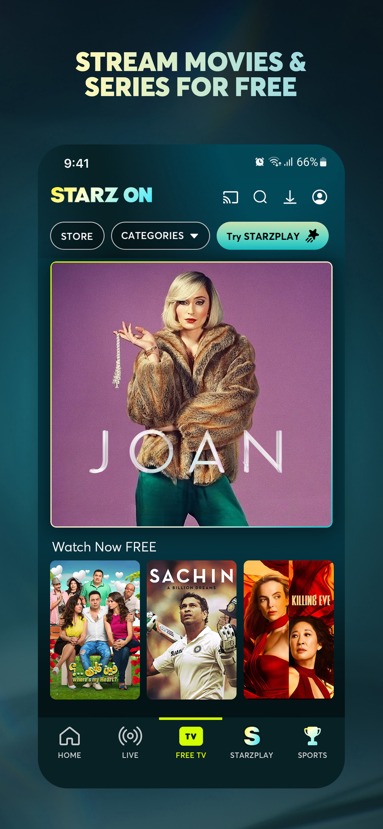 اسکرین شات 2 برنامه STARZ ON