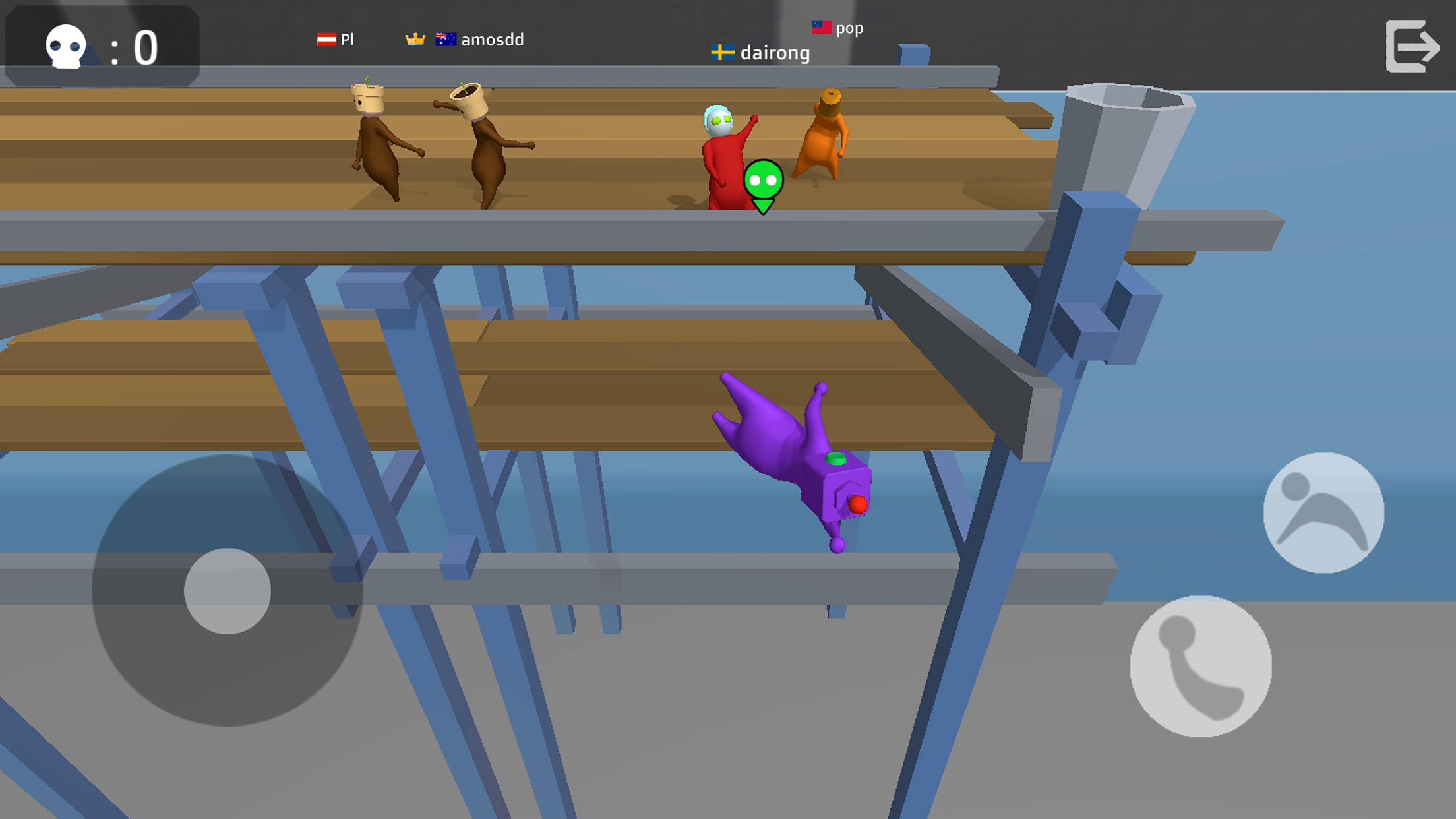 اسکرین شات 6 بازی Noodleman.io:Fight Party Games