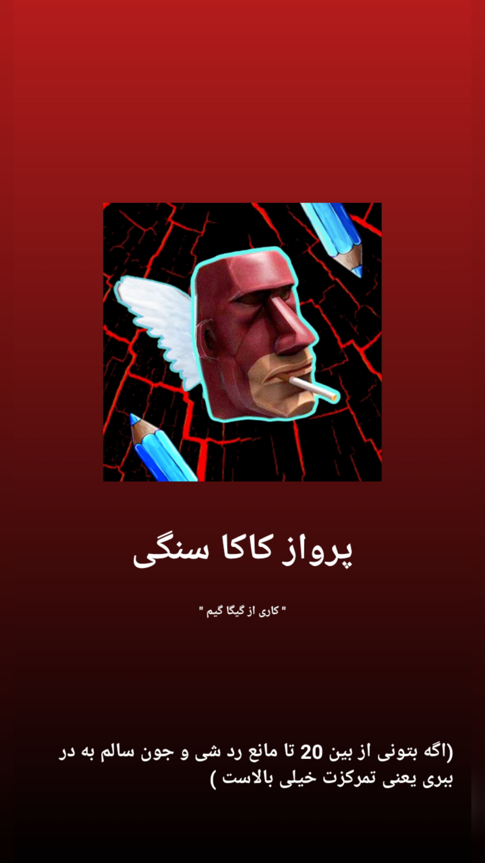 اسکرین شات 1 بازی 《 پرواز کاکا سنگی 》
