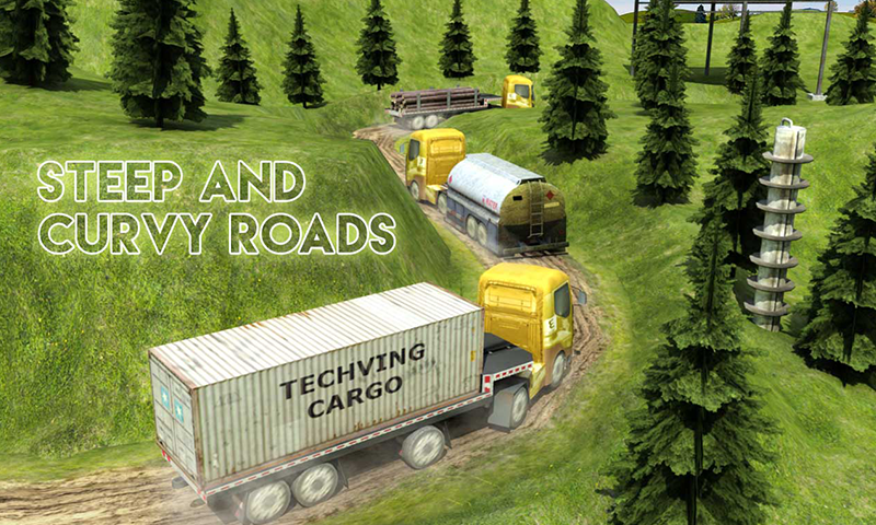 اسکرین شات 3 بازی Big Euro Truck Parking Legend