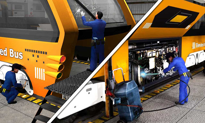 اسکرین شات 2 بازی Bus Mechanic Auto Repair
