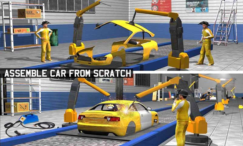 اسکرین شات 2 بازی Auto Garage : Car Mechanic Sim