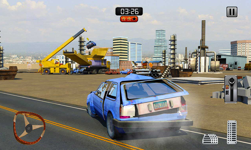 اسکرین شات 5 بازی Crusher Crane Excavator Sim