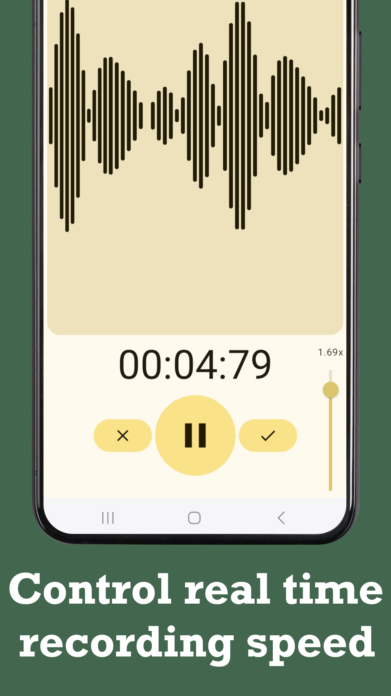 اسکرین شات 3 برنامه VPR - Voice Post Recorder