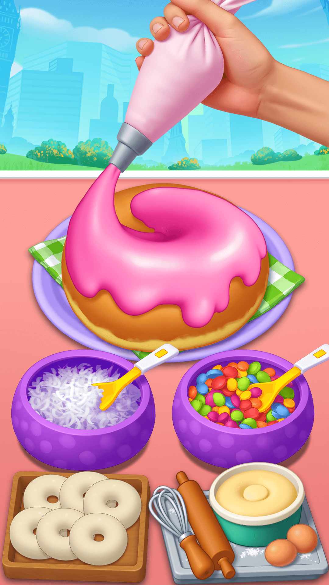 اسکرین شات 4 بازی Cooking World Yummy Food