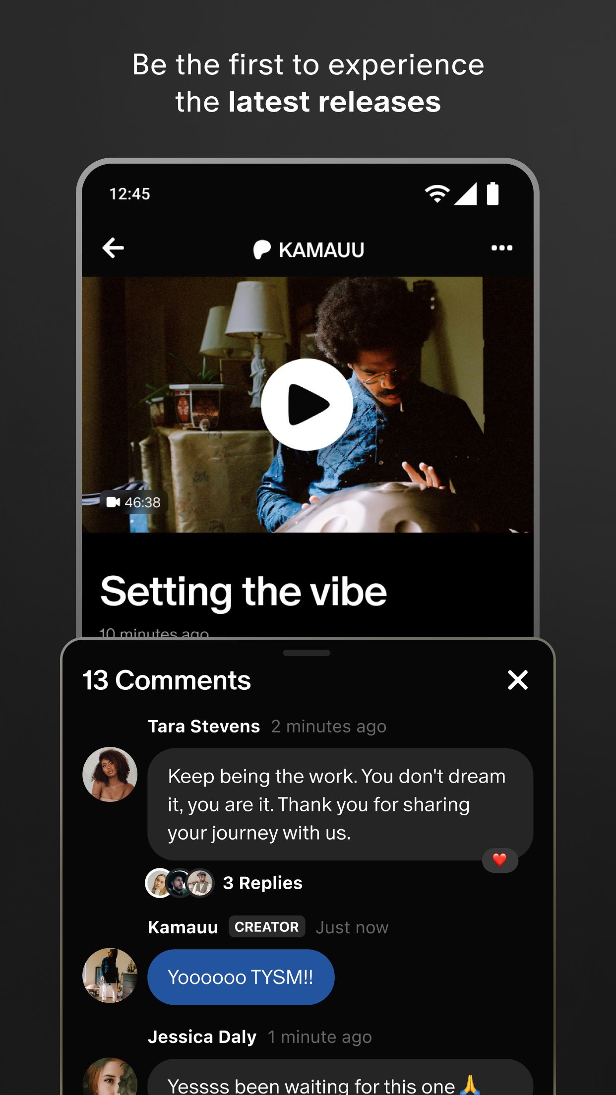 اسکرین شات 4 برنامه Patreon