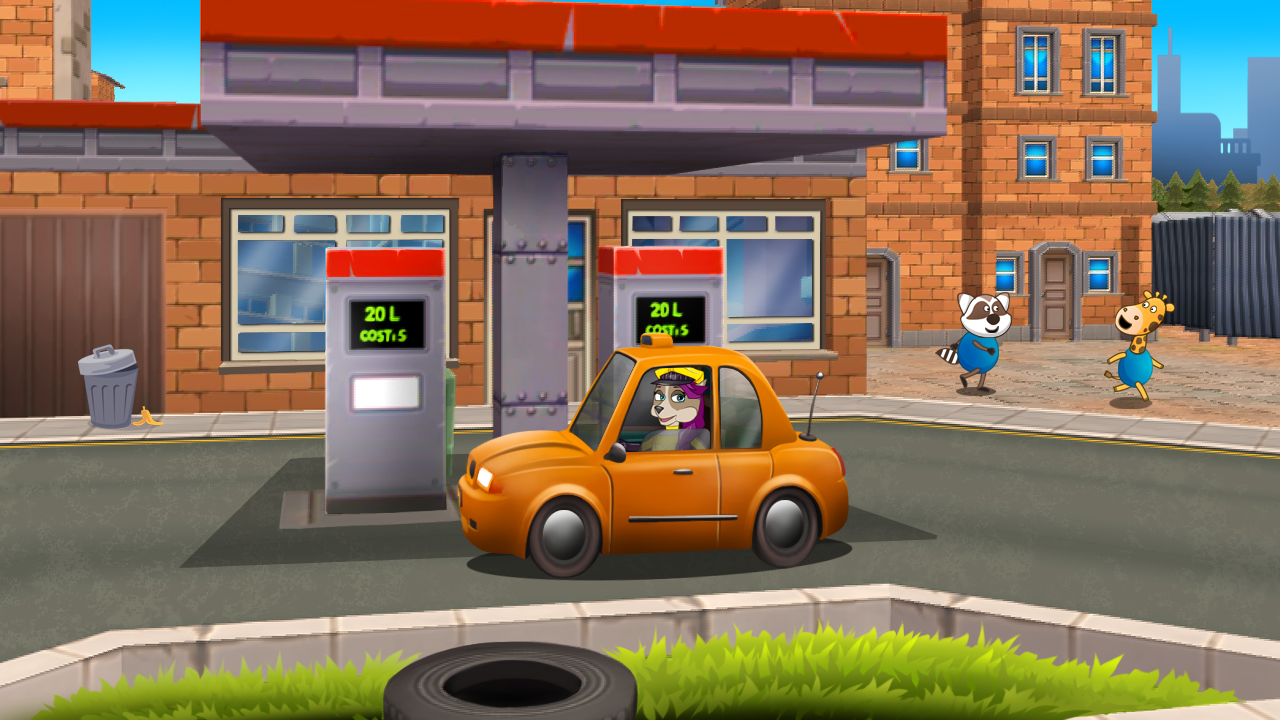 اسکرین شات 5 بازی Kids racing. Puppy patrol