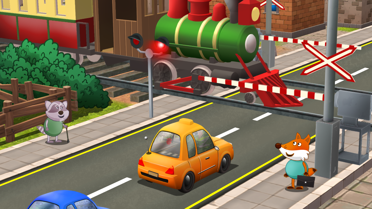 اسکرین شات 3 بازی Kids racing. Puppy patrol