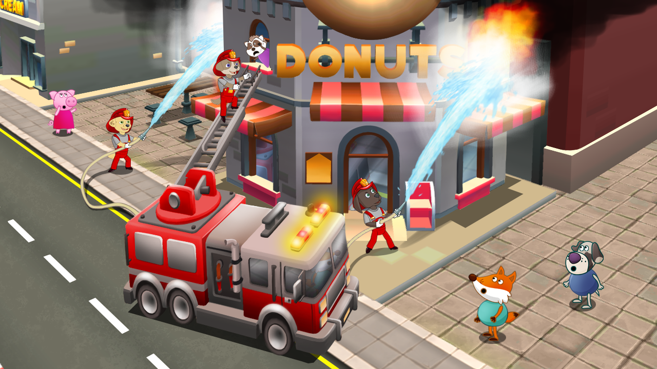 اسکرین شات 7 بازی Kids racing. Puppy patrol