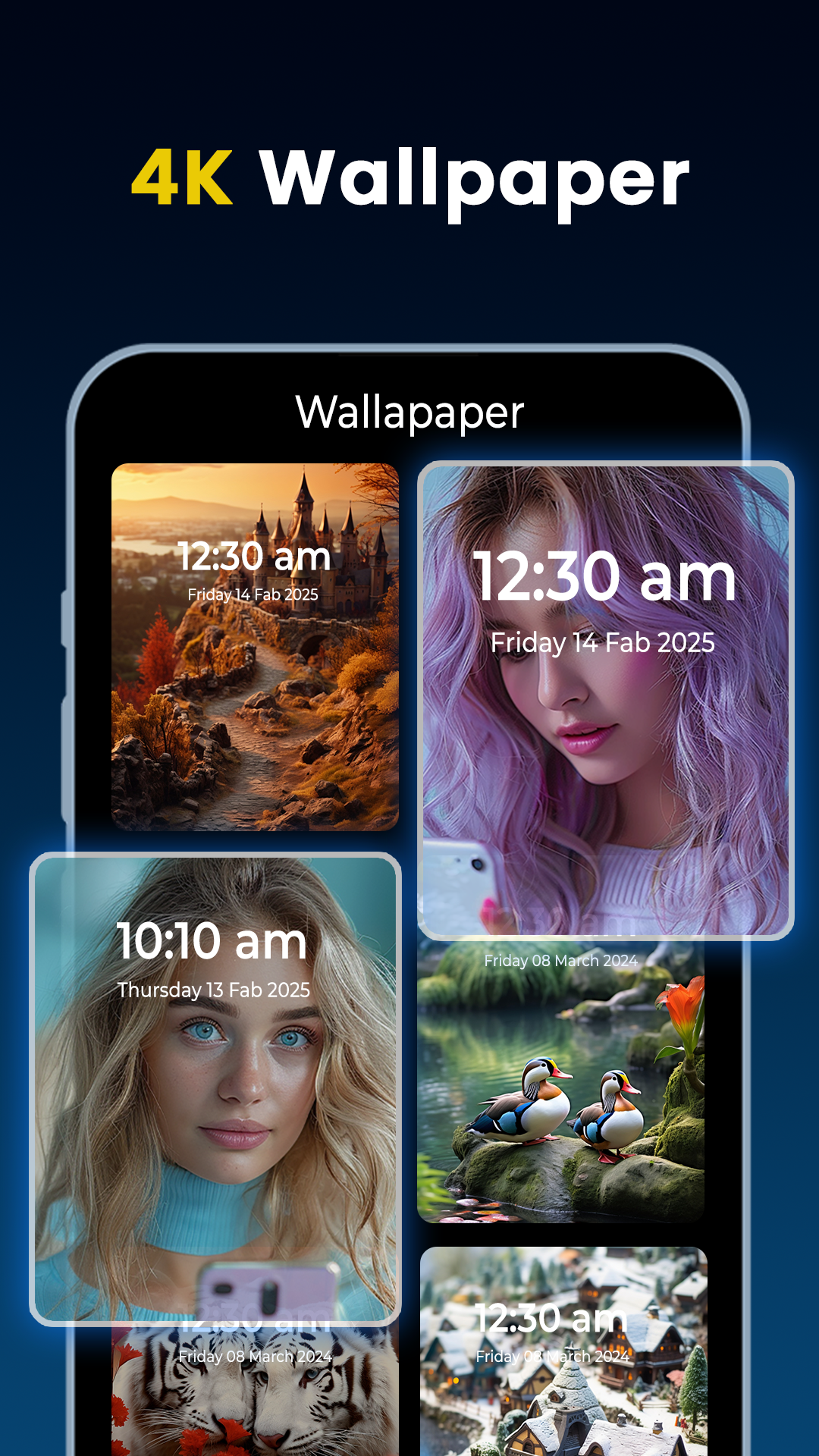 اسکرین شات 8 برنامه Pattern Lock Screen App