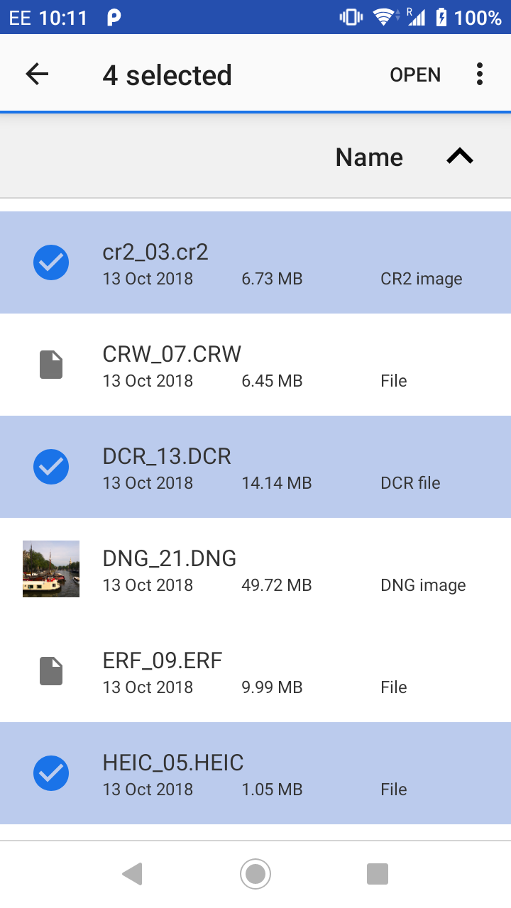 اسکرین شات 2 برنامه Image Converter