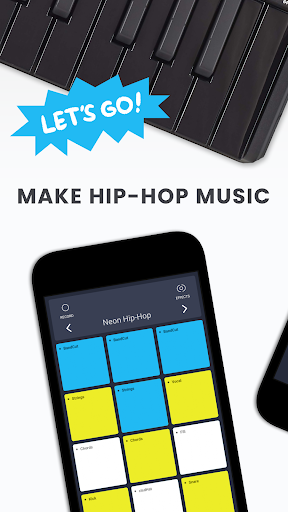 اسکرین شات 1 برنامه Hip Hop Drum Pads 24 - Music Maker Drum Pad