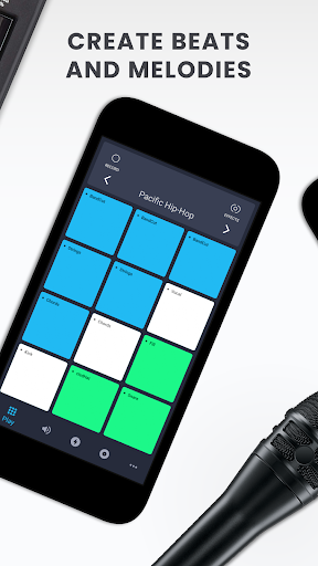 اسکرین شات 2 برنامه Hip Hop Drum Pads 24 - Music Maker Drum Pad