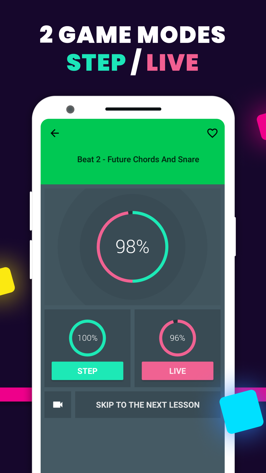 اسکرین شات 6 برنامه Rhythms - Drum pad lessons