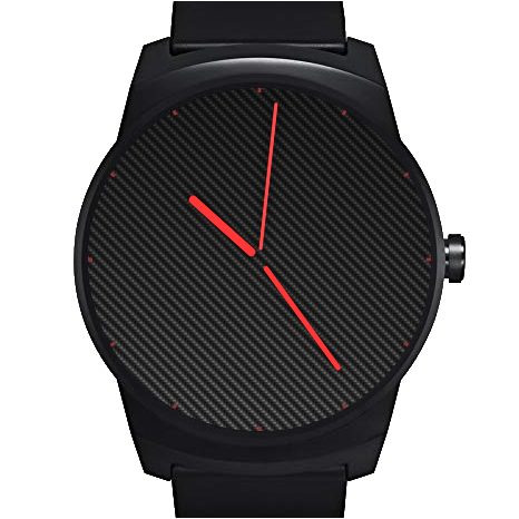 اسکرین شات 5 برنامه Carbon Neon Watch Face