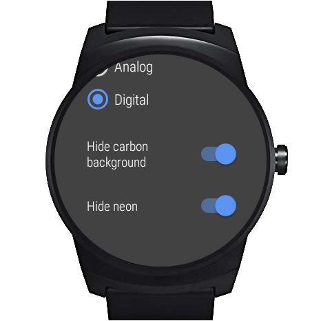 اسکرین شات 8 برنامه Carbon Neon Watch Face