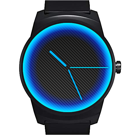 اسکرین شات 1 برنامه Carbon Neon Watch Face