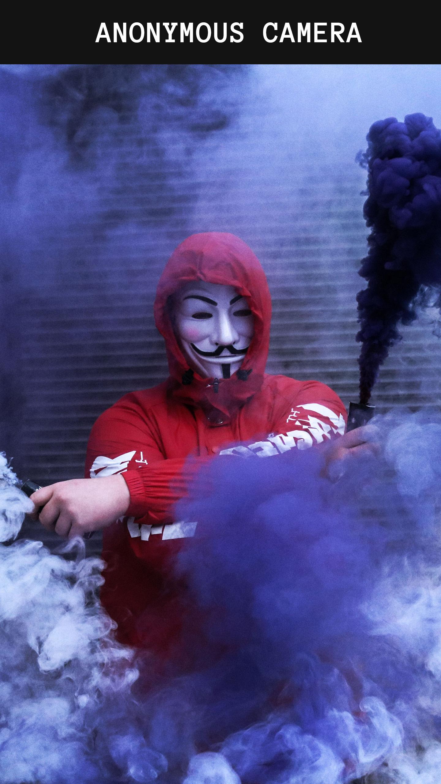 اسکرین شات 1 برنامه Anonymous Mask Camera