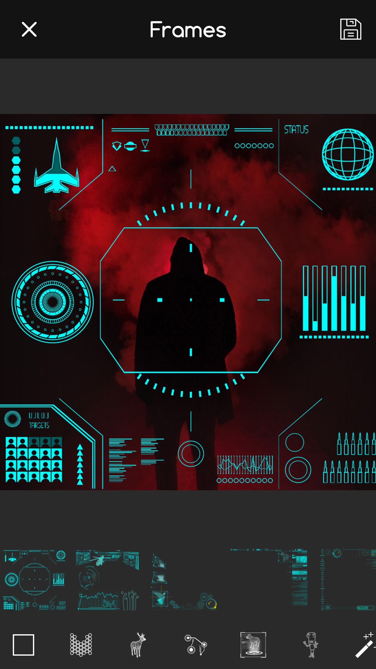 اسکرین شات 1 برنامه AR Camera Virtual Hologram App