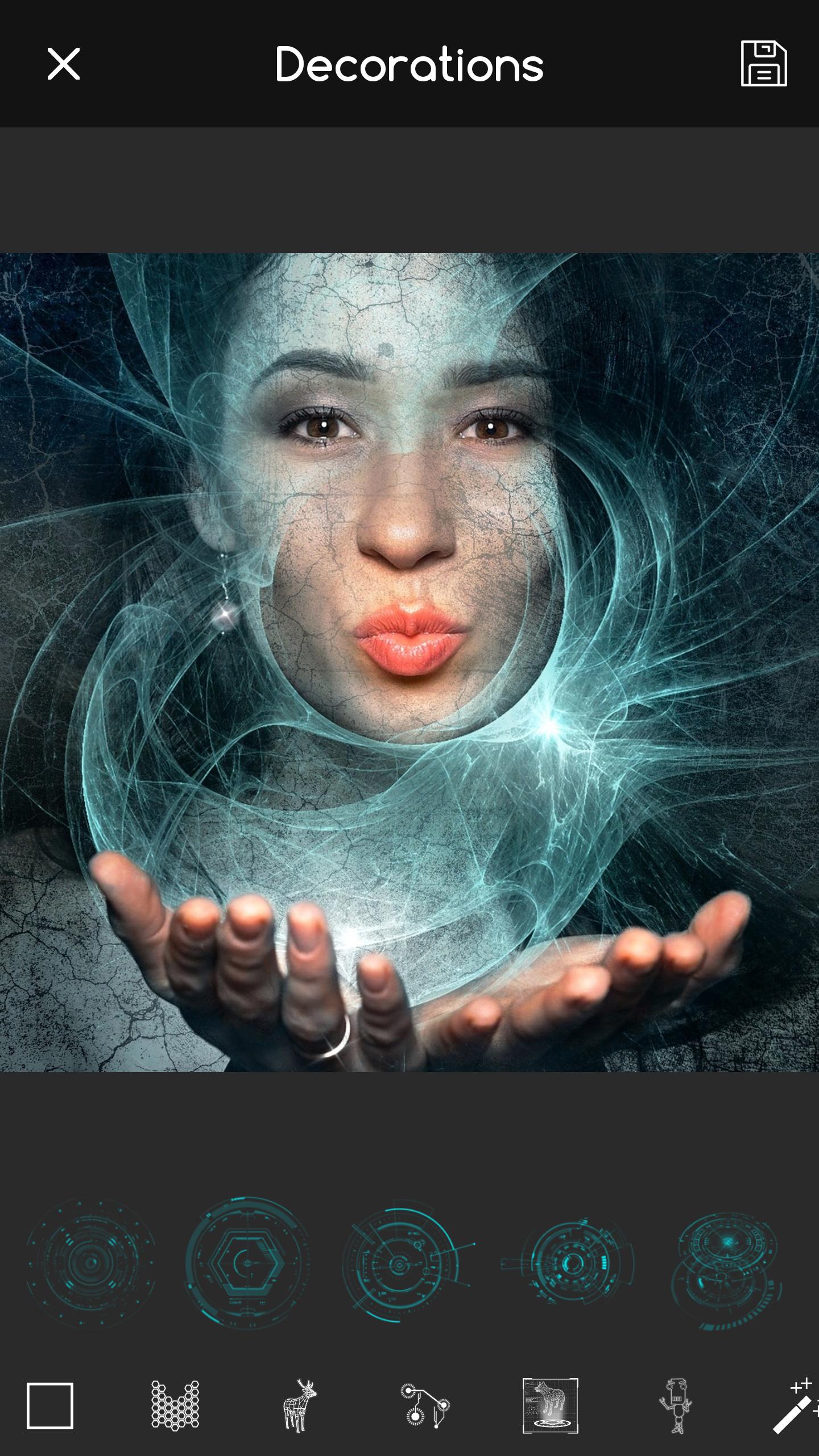 اسکرین شات 2 برنامه AR Camera Virtual Hologram App