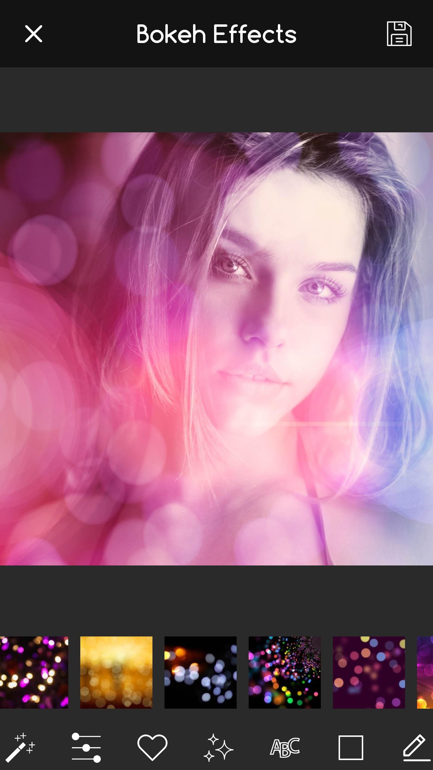 اسکرین شات 1 برنامه Bokeh Camera Effects