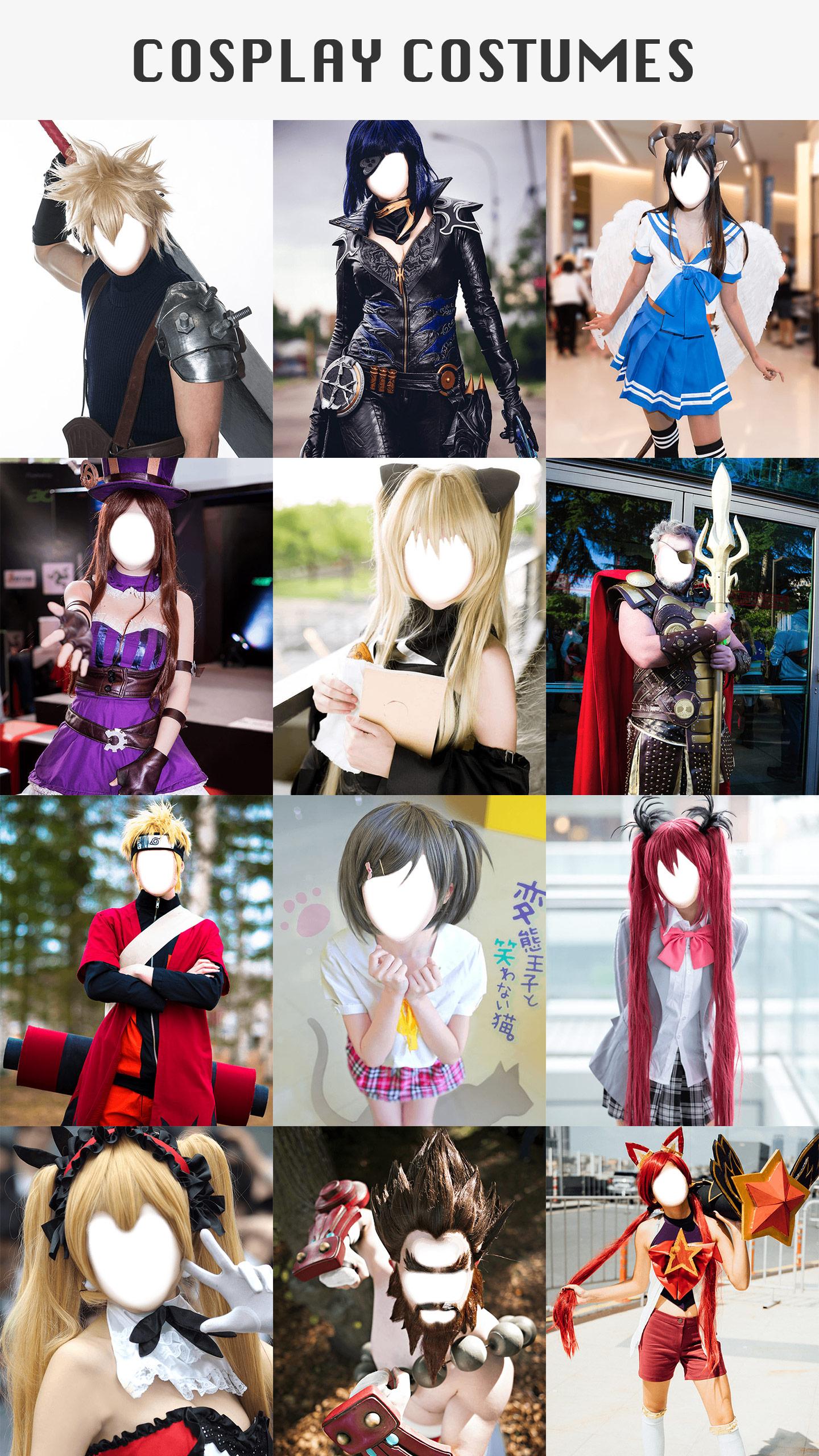 اسکرین شات 1 برنامه Cosplay Photo Editor Camera