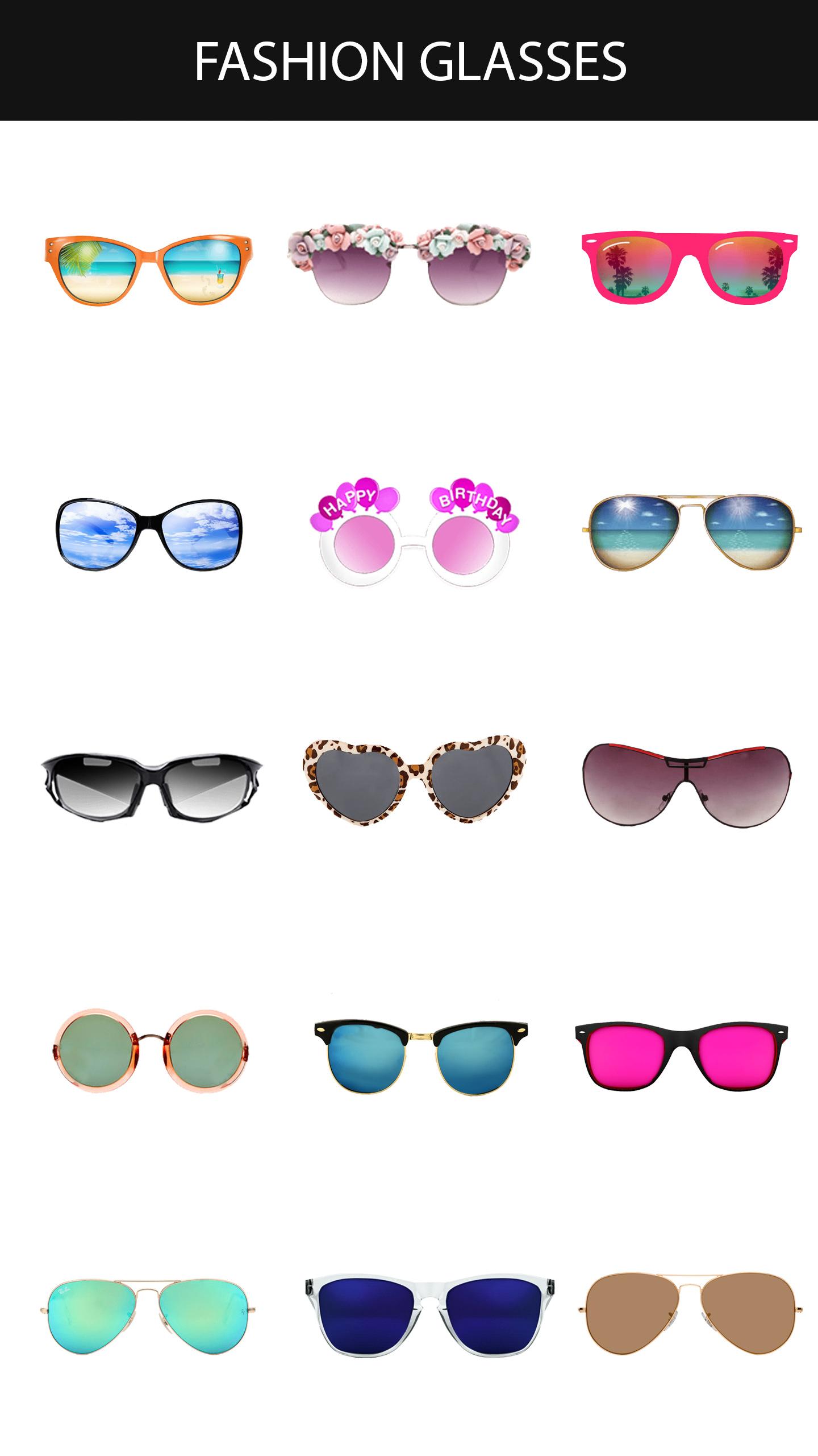 اسکرین شات 3 برنامه Glasses Camera
