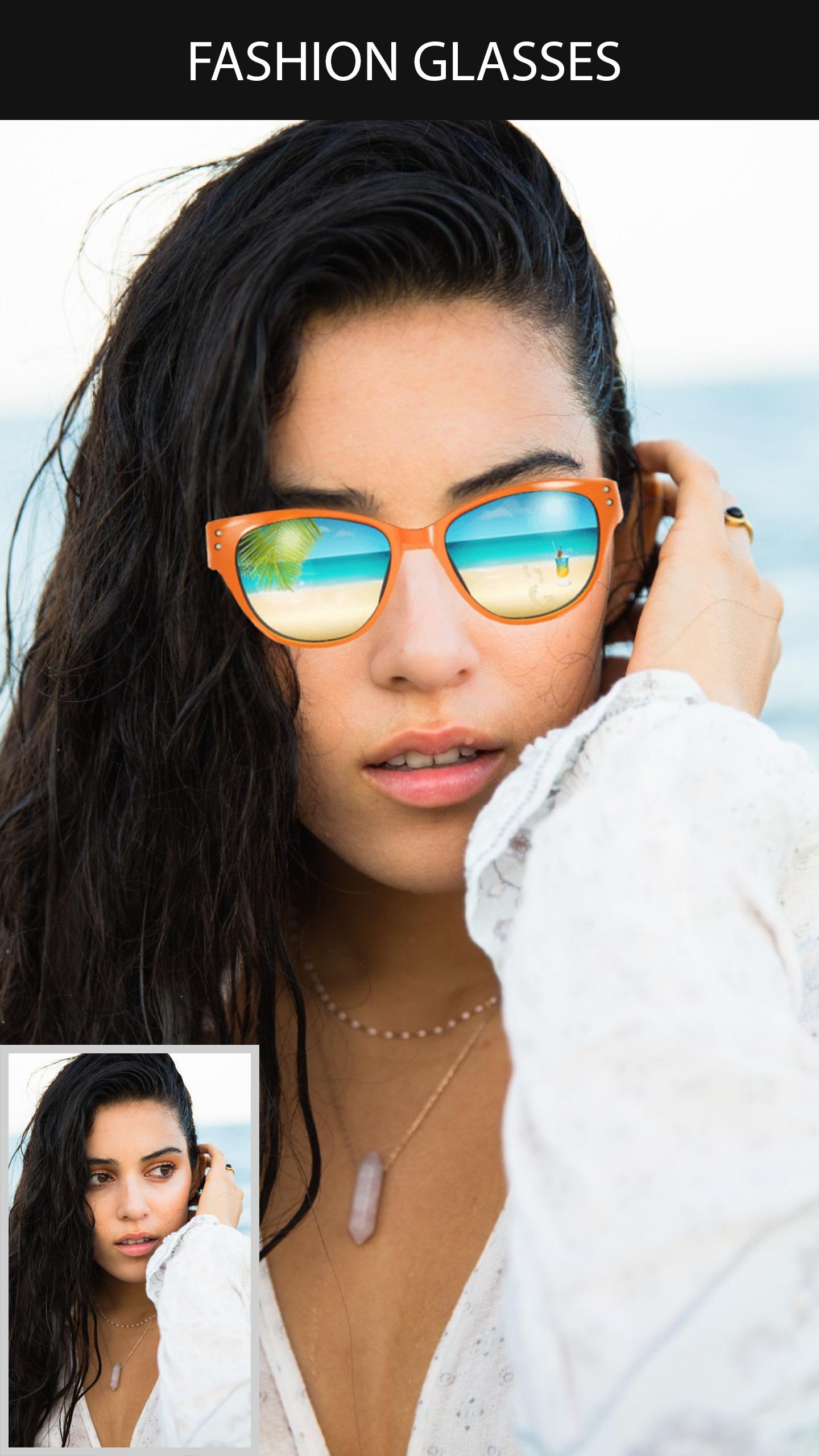 اسکرین شات 1 برنامه Glasses Camera