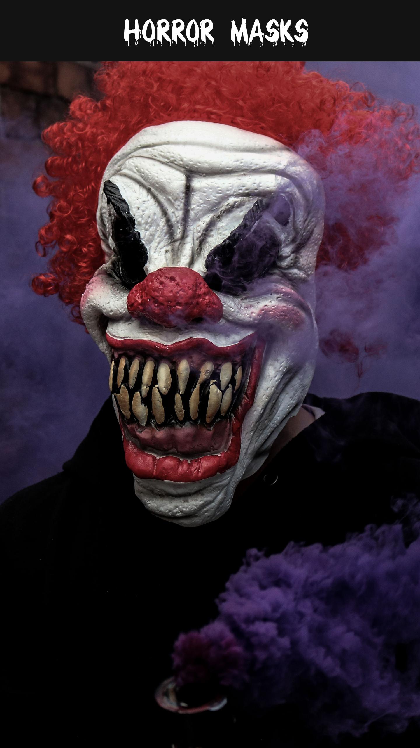 اسکرین شات 1 برنامه Horror Mask Photo Editor