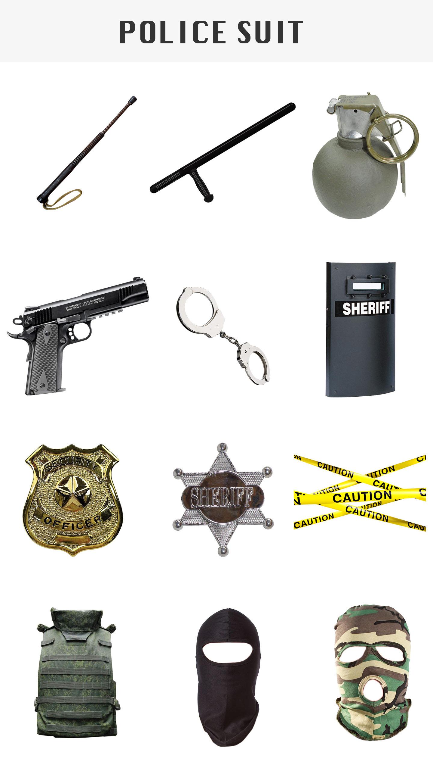 اسکرین شات 3 برنامه Police Photo Editor Suit Dress