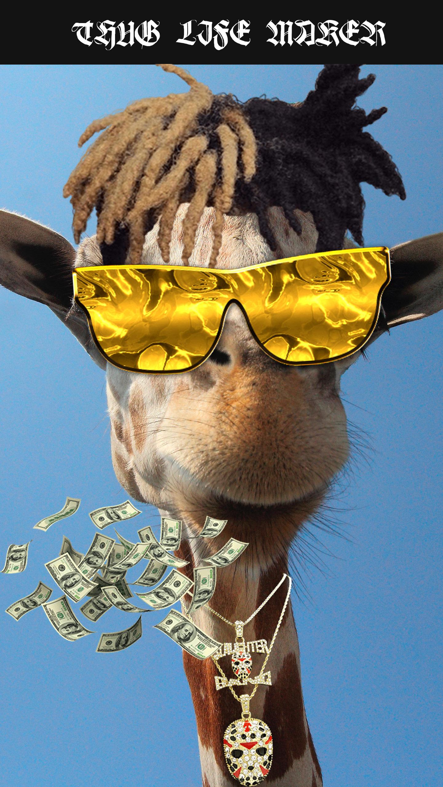 اسکرین شات 2 برنامه Thug Life Picture Editor