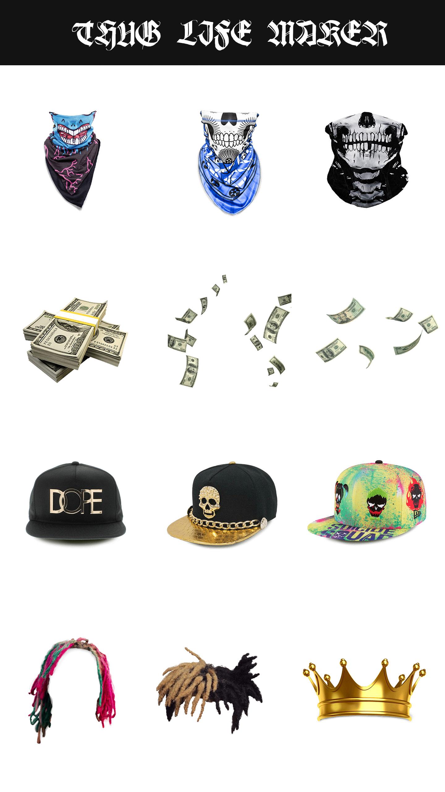 اسکرین شات 3 برنامه Thug Life Picture Editor