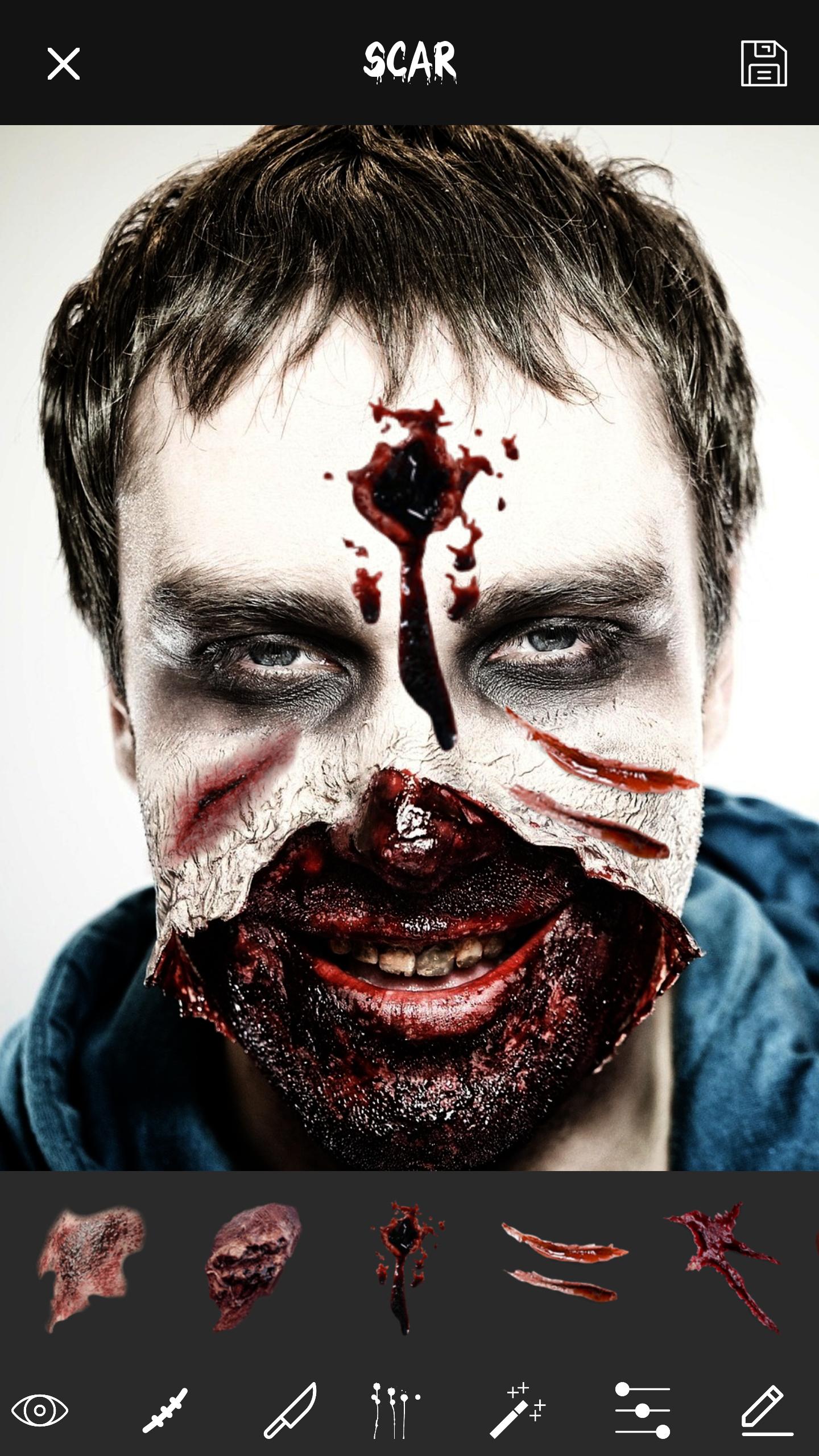 اسکرین شات 3 برنامه Zombie Camera
