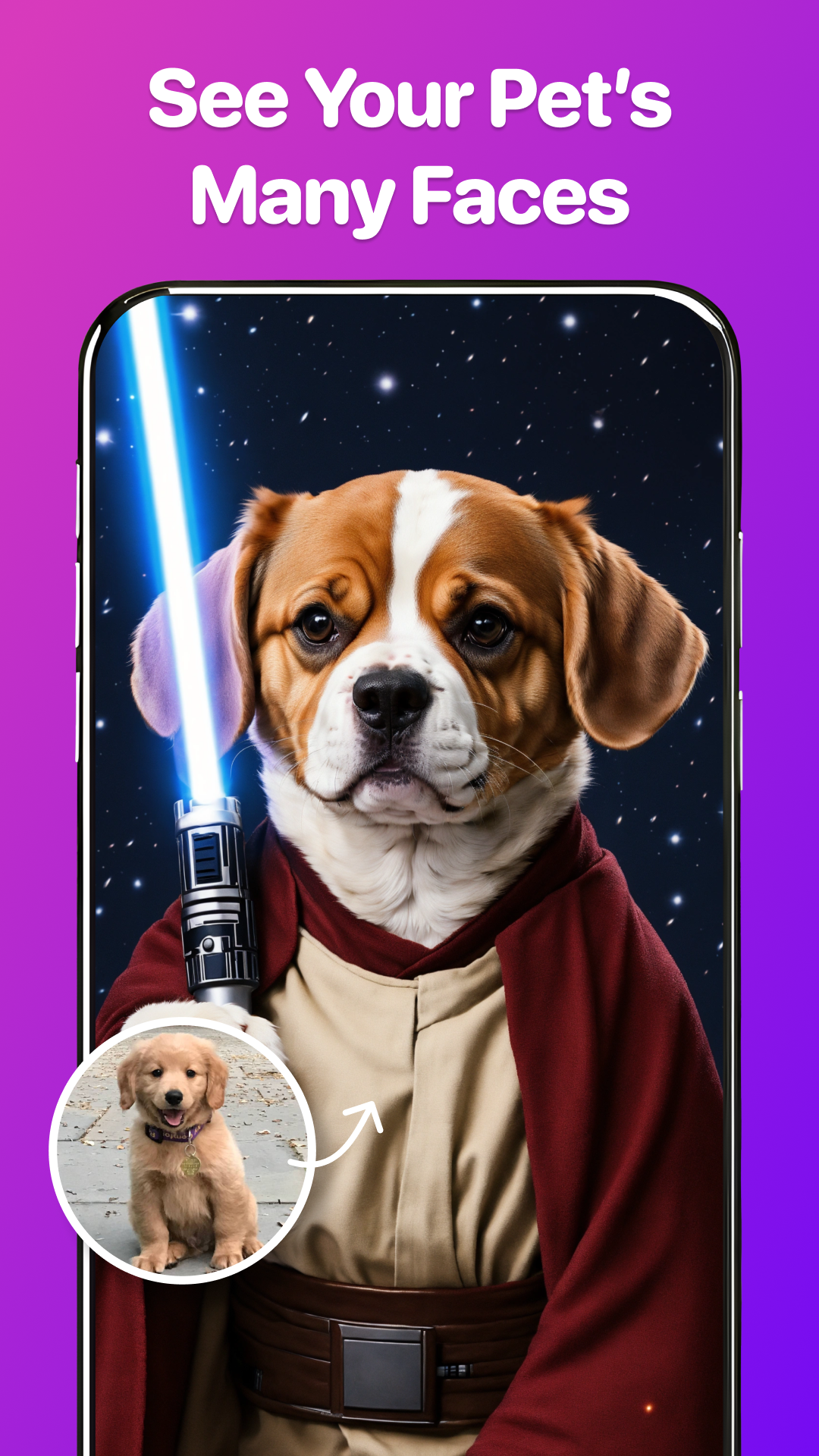 اسکرین شات 6 برنامه PawAI: AI Cartoon Pet Filter