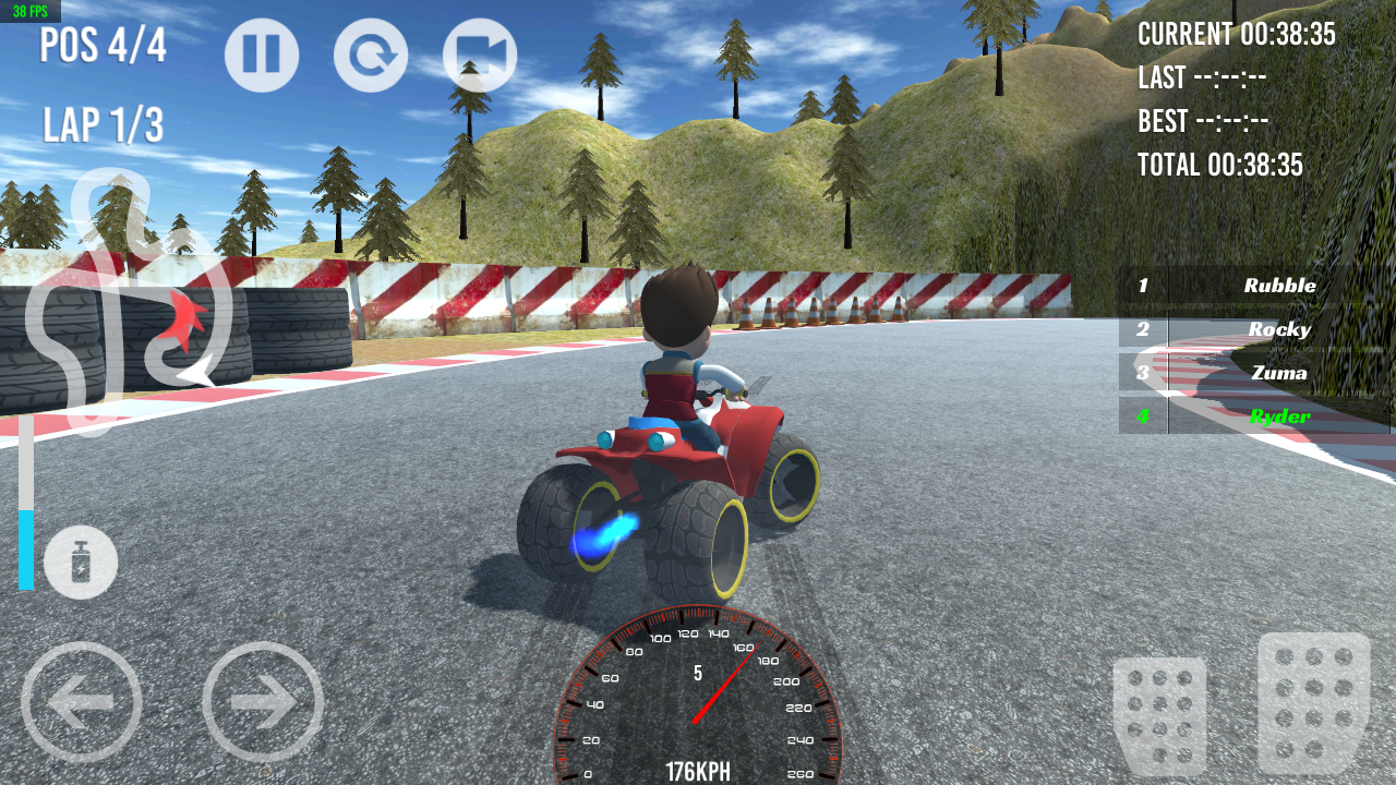 اسکرین شات 7 بازی Paw Racing Car Patrol Race