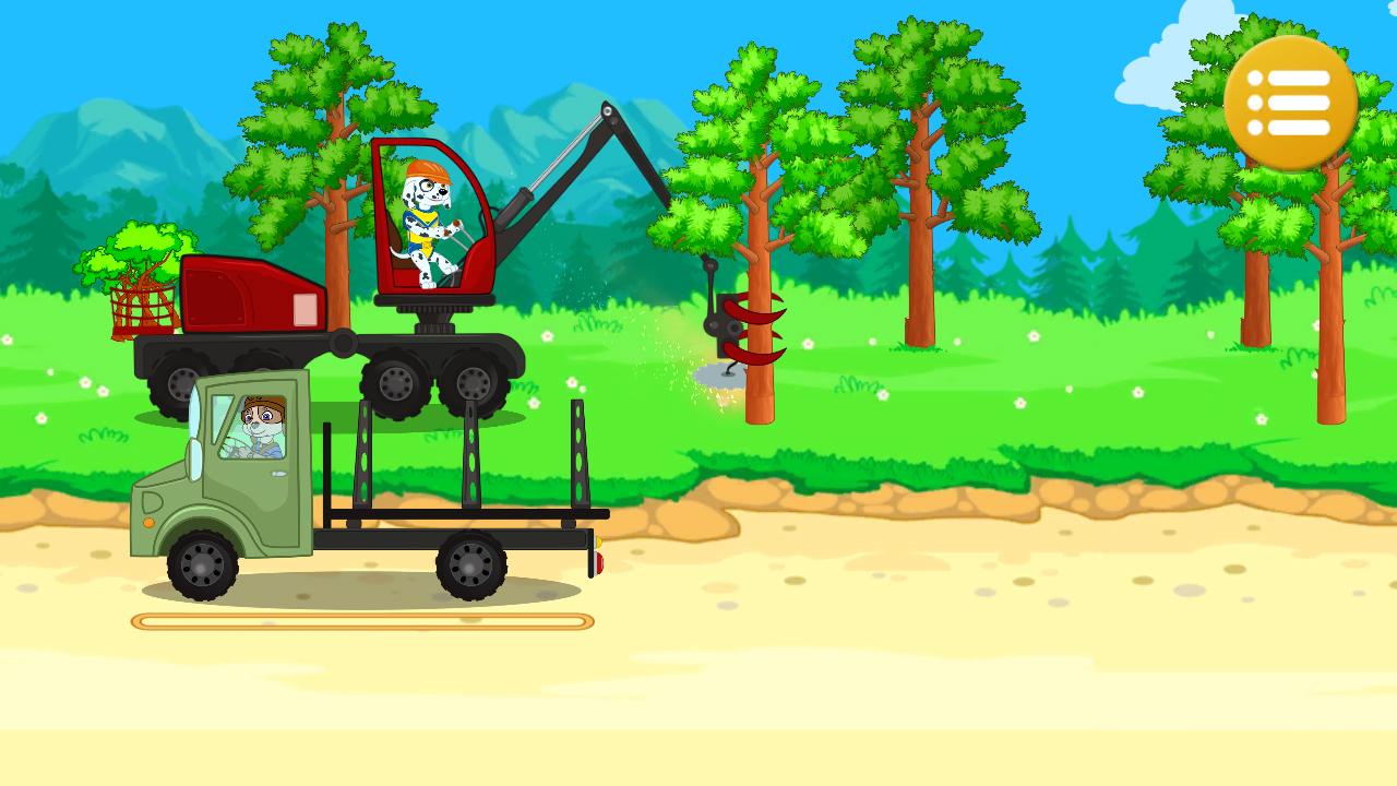 اسکرین شات 2 بازی Puppy Patrol Games: Machines