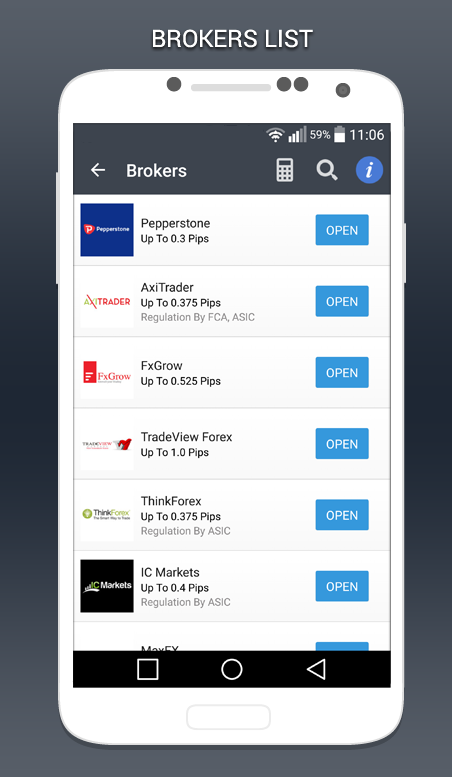 اسکرین شات 2 برنامه Forex Rebates