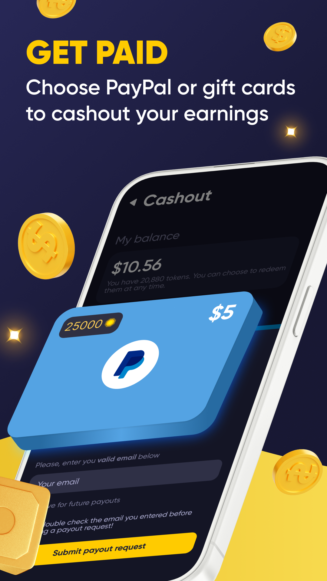 اسکرین شات 4 برنامه PayPal Mobile Cash: Send and Request Money Fast
