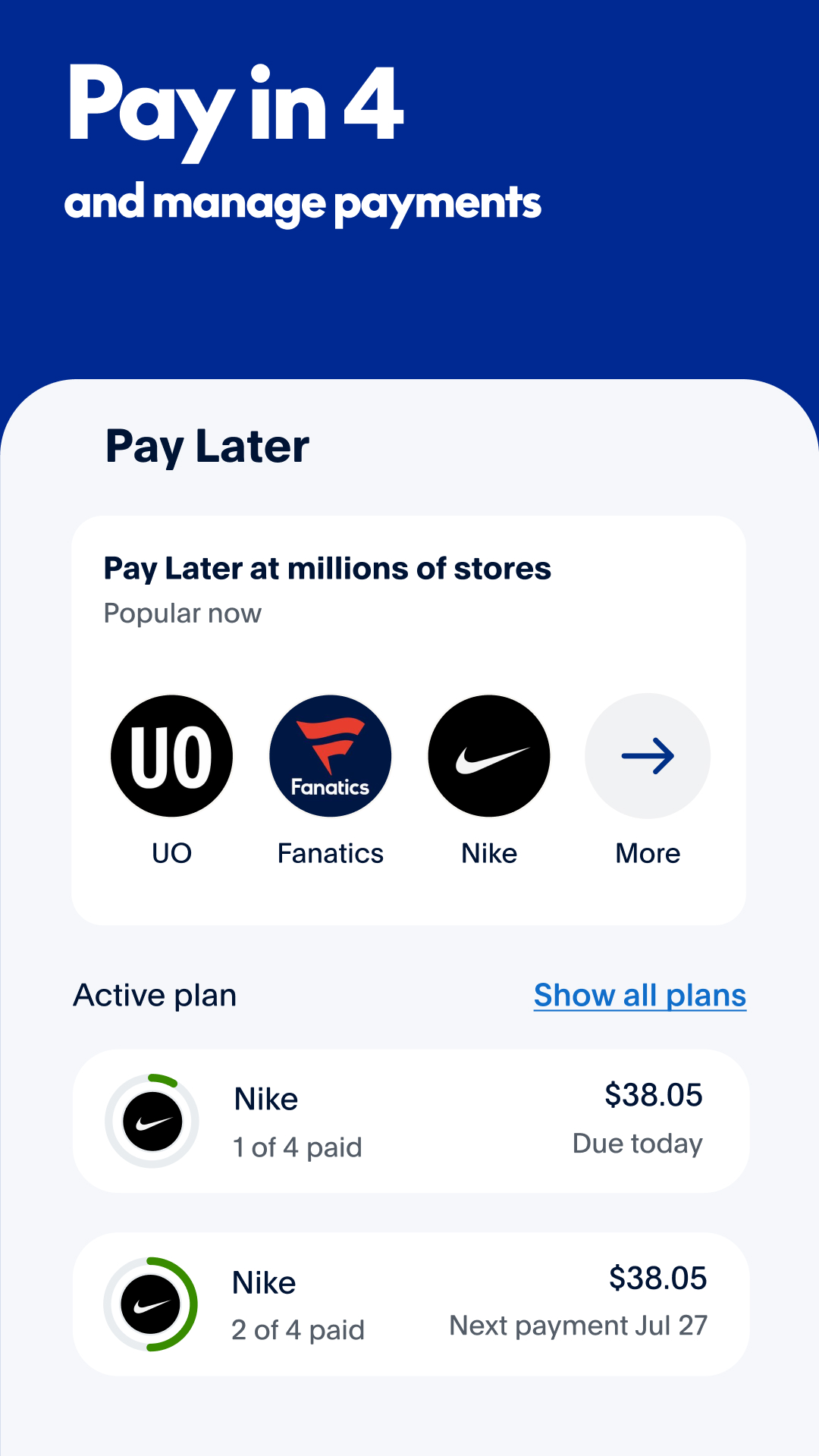 اسکرین شات 7 برنامه PayPal Mobile Cash: Send and Request Money Fast