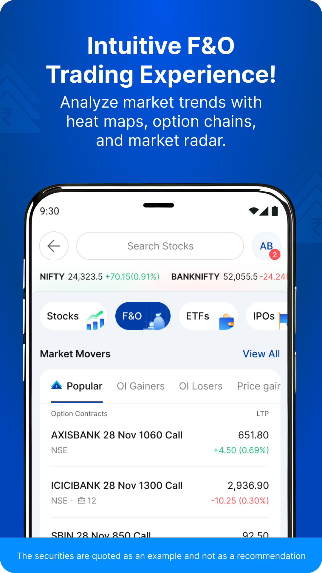 اسکرین شات 2 برنامه Paytm Money: Stocks, MF, IPO