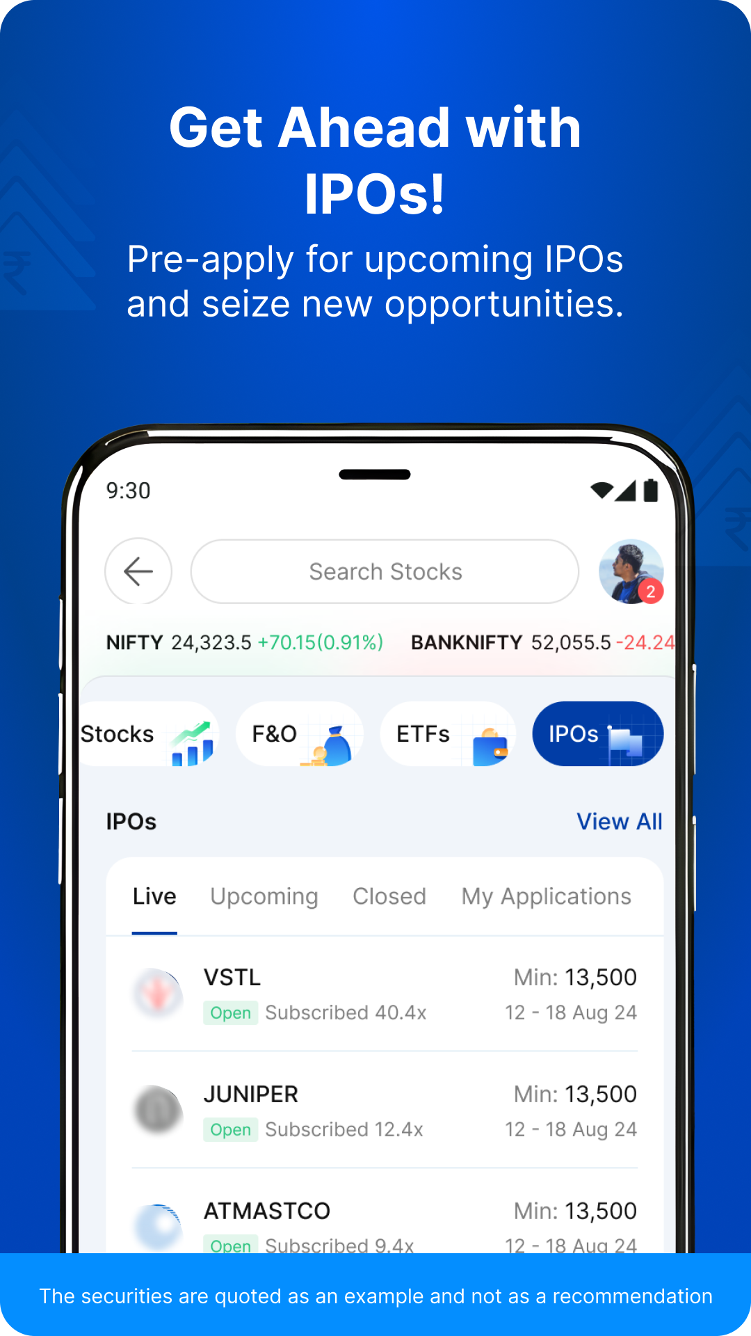 اسکرین شات 7 برنامه Paytm Money: Stocks, MF, IPO