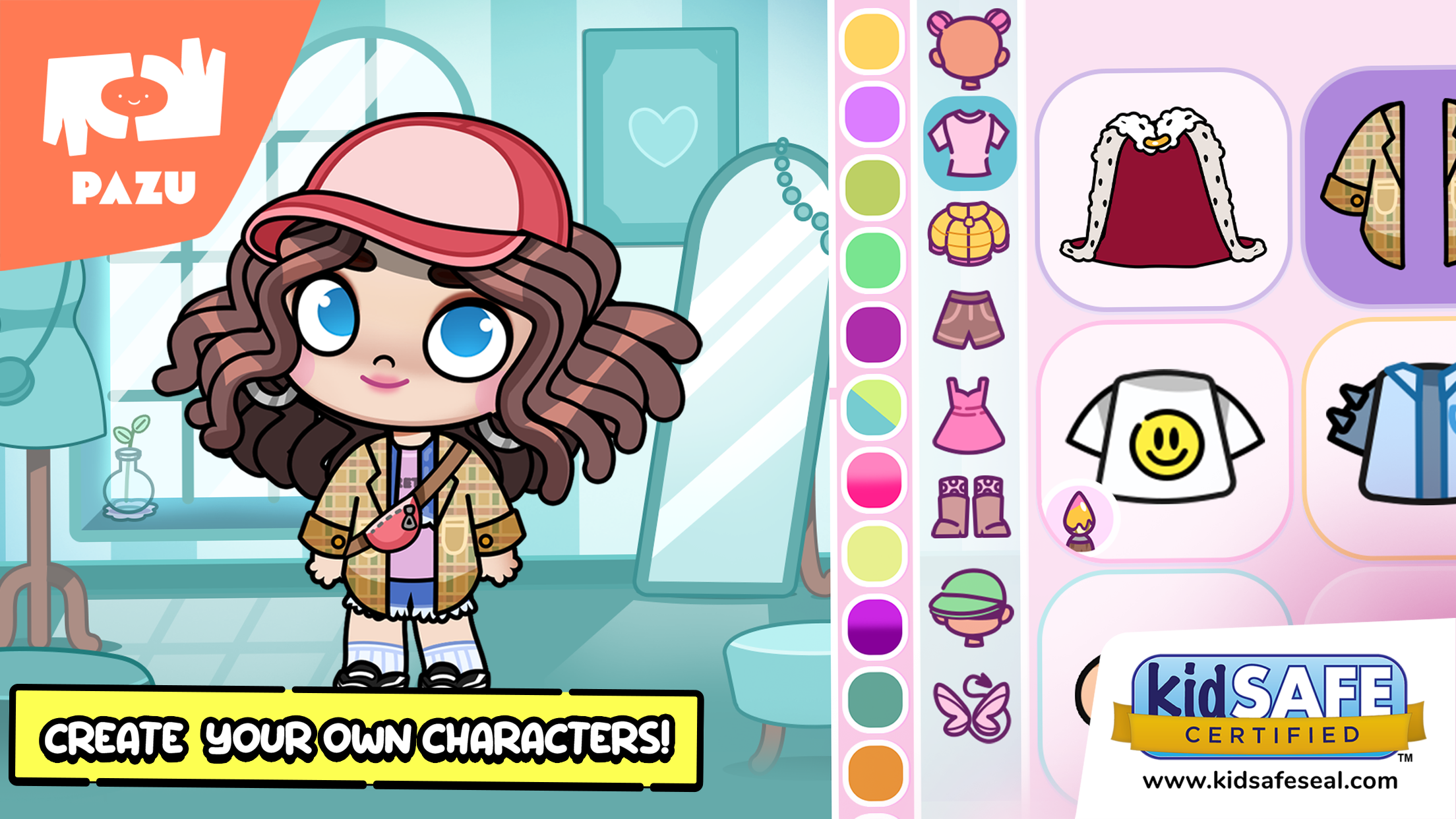 اسکرین شات 1 بازی Avatar Maker Dress up for kids