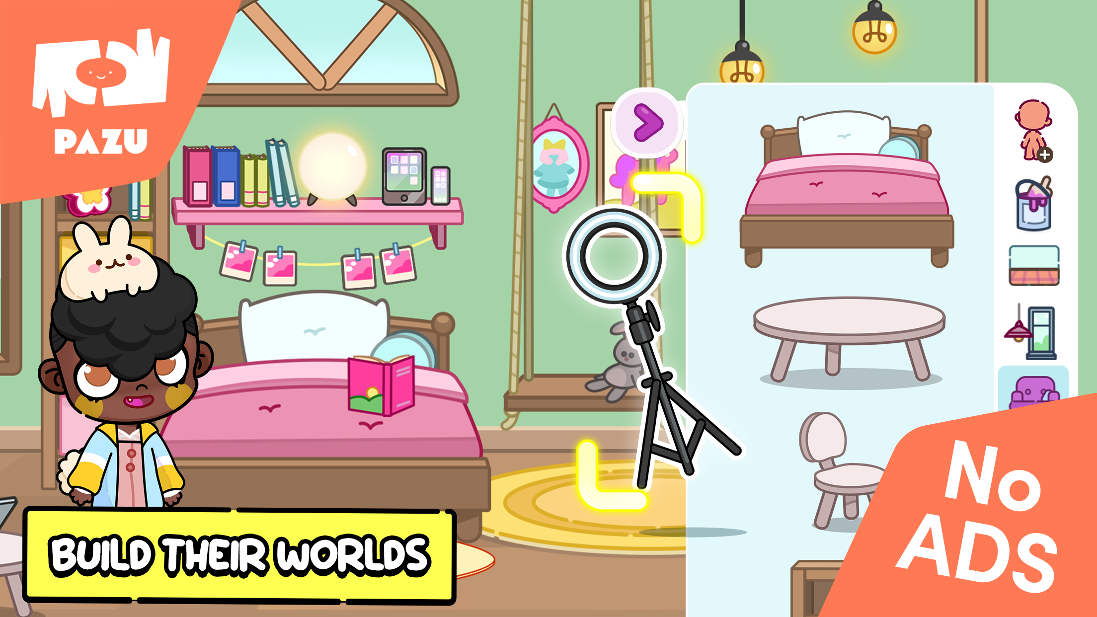 اسکرین شات 2 بازی Avatar Maker Dress up for kids