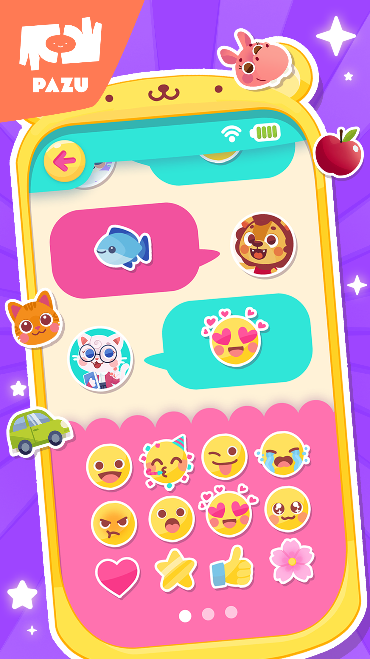 اسکرین شات 4 بازی Baby Phone: Musical Baby Games