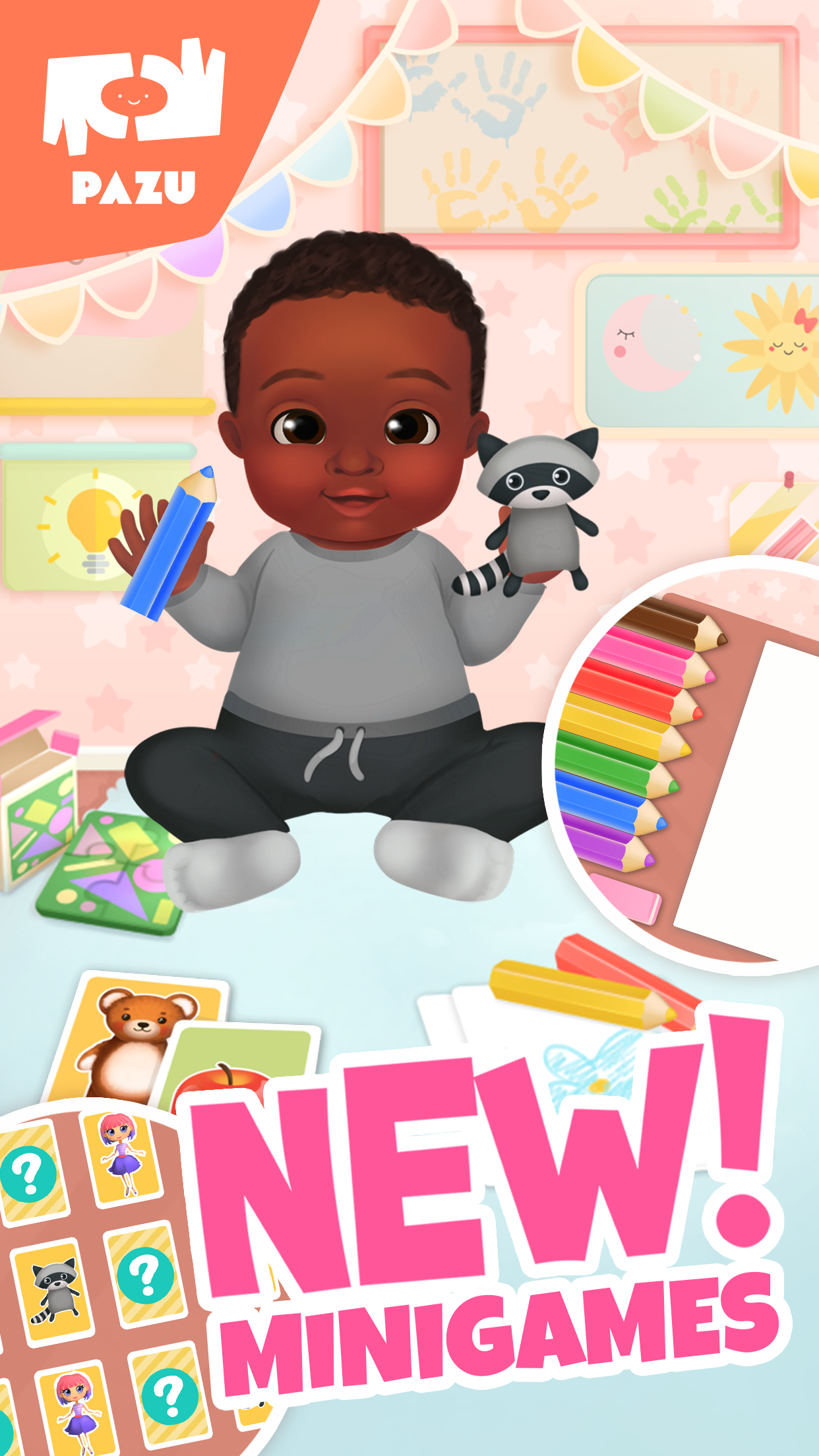 اسکرین شات 6 بازی Baby care game & Dress up