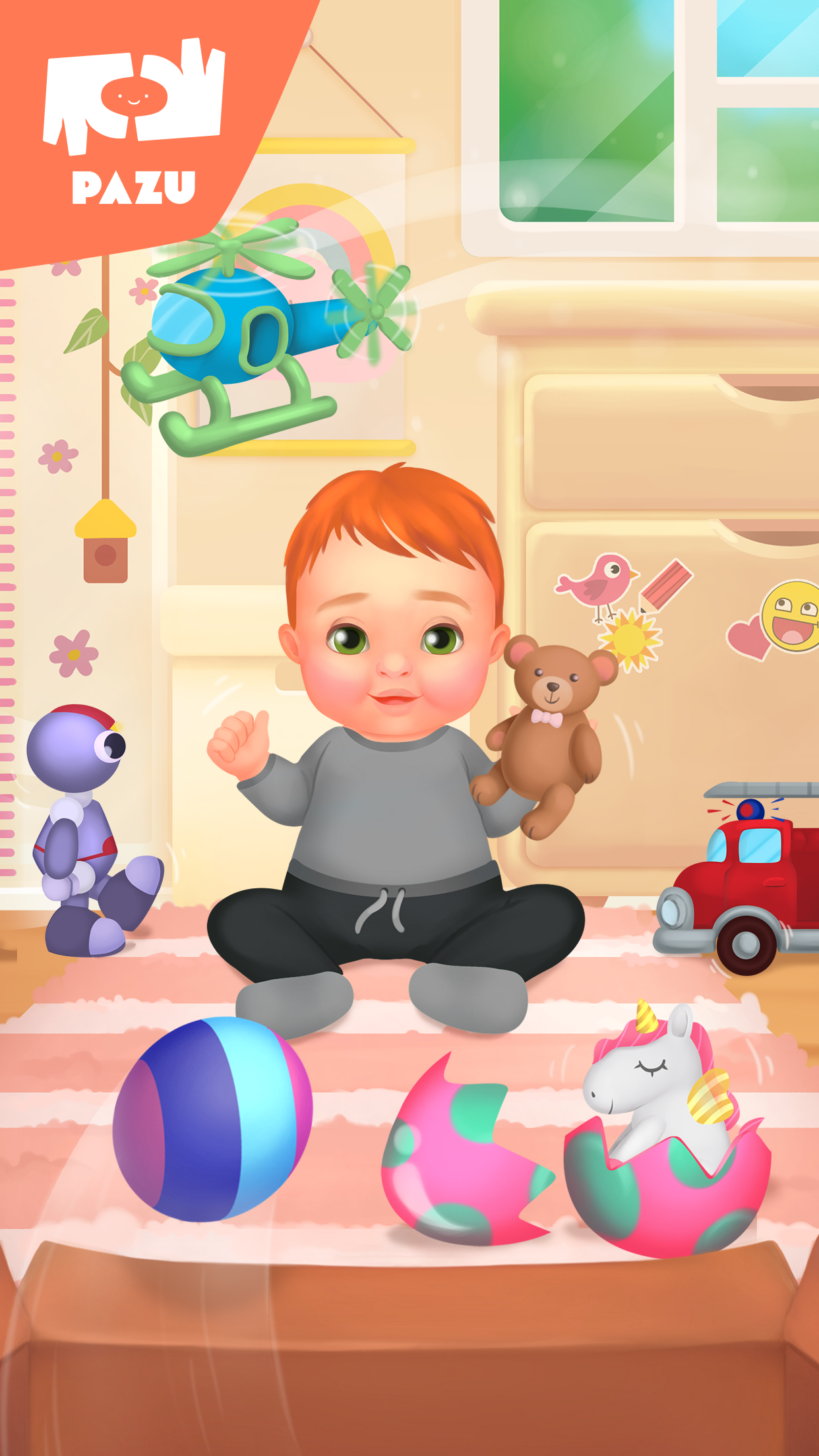 اسکرین شات 5 بازی Baby care game & Dress up