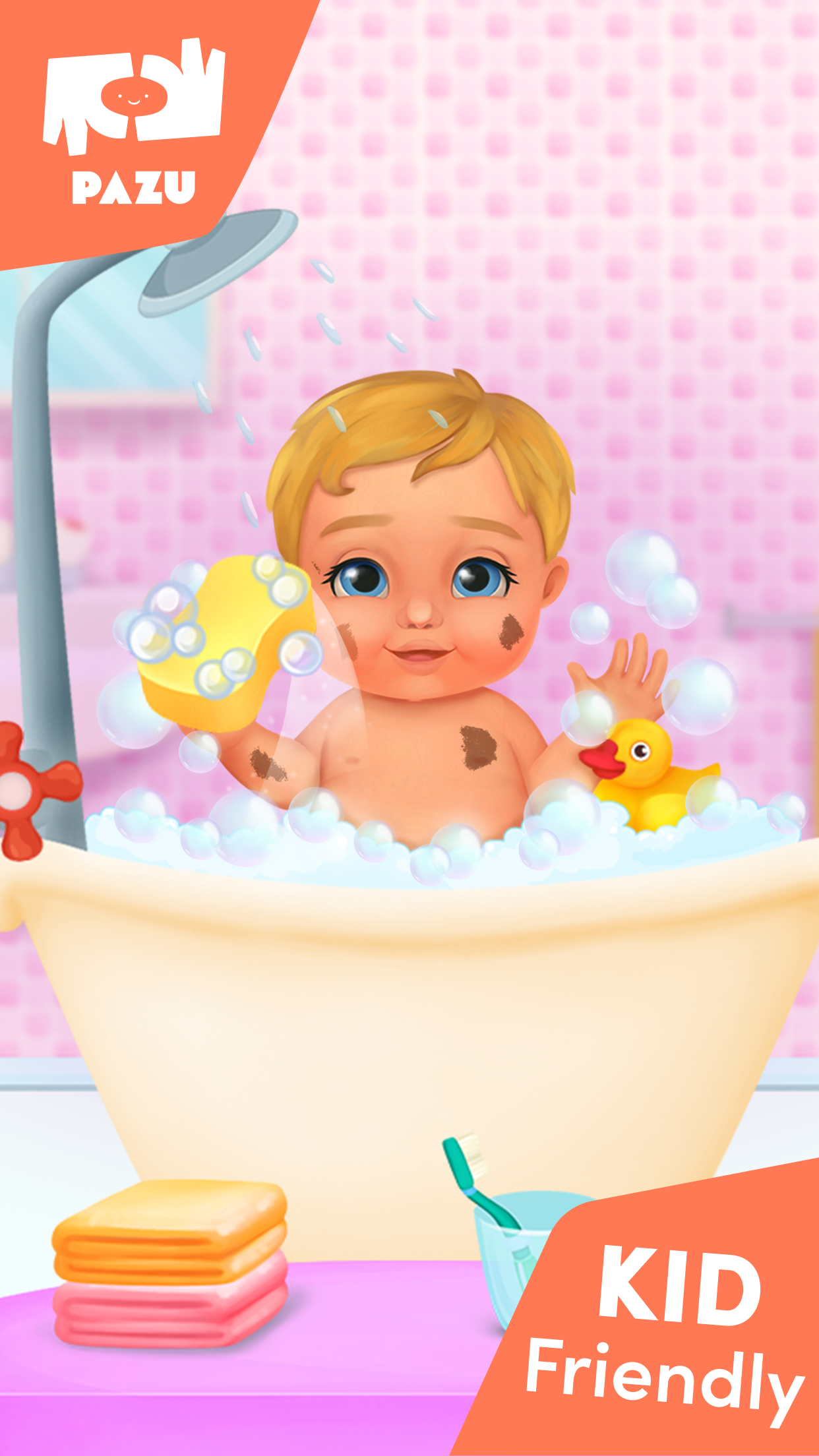 اسکرین شات 3 بازی Baby care game & Dress up