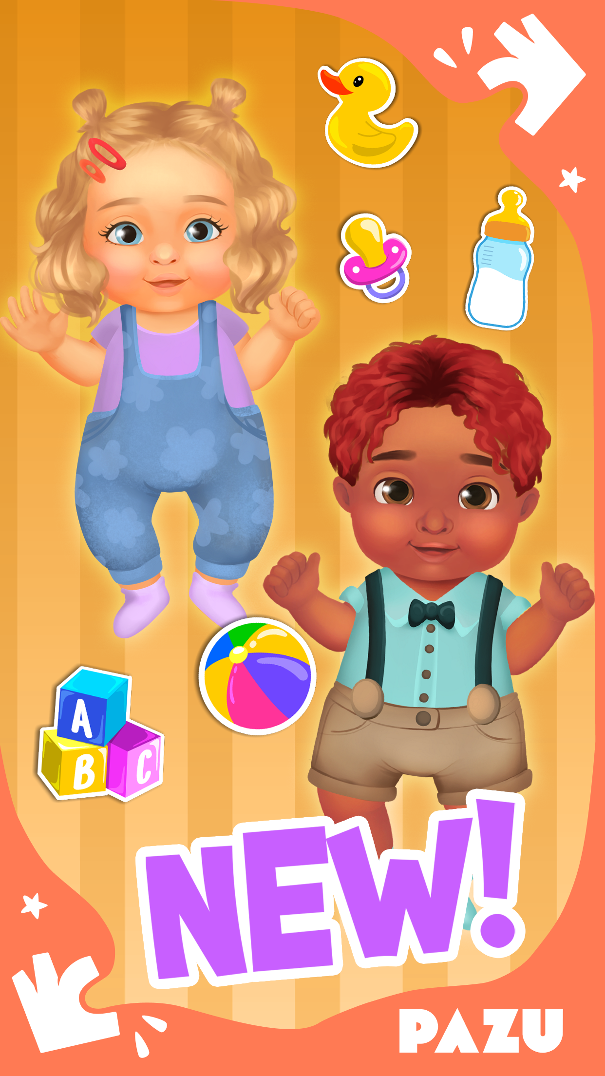 اسکرین شات 7 بازی Baby care game & Dress up